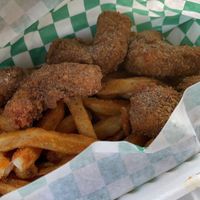 Vegan shrimp at Cant Believe Its Not Meat in Orland Park