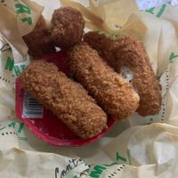 Cheese sticks!  at Cant Believe Its Not Meat in Orland Park