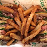 Triple Decker Turkey and Bacon Club Sammich at Cant Believe Its Not Meat in Orland Park