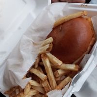 Pop's Big Fish Sandwich at Cant Believe Its Not Meat in Orland Park