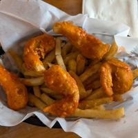 Shrimp at Cant Believe Its Not Meat in Orland Park