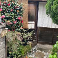 Front door of restaurant  at Cotonoha Kitakamakura  in Kamakura