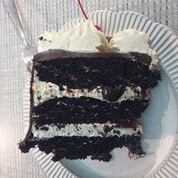 Blackforest cake $9.00 at Icecream Social in Thornbury