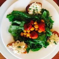 Si se puede salad at Angelica Kitchen in New York City