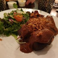 Tofu saté at 't Lieve Vrouwtje in Amersfoort