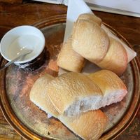 Bread with vegan aioli  at 't Lieve Vrouwtje in Amersfoort