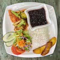 Casado vegano  at Playa 506 in Puerto Viejo De Talamanca