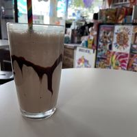 Vegan shake  at Uniqorn Eats in Adelaide