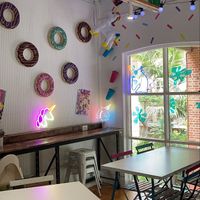 Upstairs dining available  at Uniqorn Eats in Adelaide