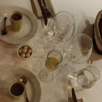 starter- lentil soup and warm bread balls  at L'Impossible in Chamonix-mont-blanc