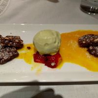 dessert at L'Impossible in Chamonix-mont-blanc