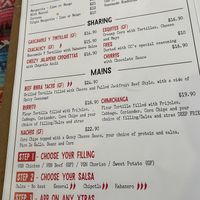   at Cocina Comida in Adelaide