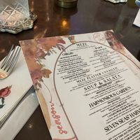 Menu  at Istanbul Hawaii in Honolulu