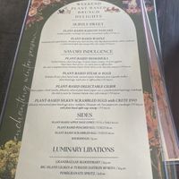 Breakfast menu (as mentioned in review)  at Istanbul Hawaii in Honolulu