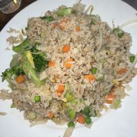 Vegetable Fried Rice  at Glenda Pho Cafe in Port Melbourne