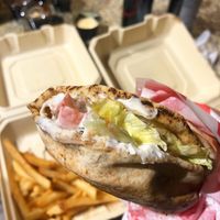 Vegan Gyro at The Vegan Halal Cart in Tampa