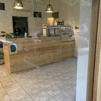 Indoors of the Borštnikov trg 1 location at Slovegija in Ljubljana