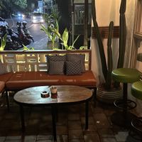 Outdoor seating as well #Veganuary at Taqisa in Denpasar