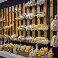 Lots of different healthy bread creations at Casa Artesa Panaderia in Queretaro