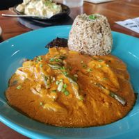 Kare Kare with black bean rice at Pipino in Quezon City
