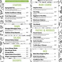 current menu  at Pipino in Quezon City