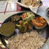 Lunch at Ayurveda Cafe in New York City