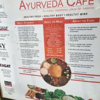 Explained at Ayurveda Cafe in New York City