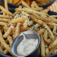 Parmesan Rosemary Fries at Dom's in Winston-salem
