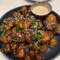 Korean BBQ Cauliflower  at Dom's in Winston-salem