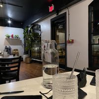 Inside dining!  at Dom's in Winston-salem
