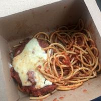 Chik'N Parmesan  at Dom's in Winston-salem