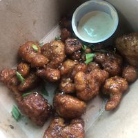 Korean BBQ Cauliflower  at Dom's in Winston-salem