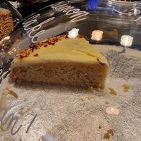 Vegan White cake with almond meringue frosting at We Love Coffee in Leuven