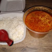 Tom yum no meat or seafood at Shogun Sushi Hibachi and Thai in Cambridge