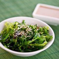 seaweed salad at Fukumoto Sushi & Yakitori Izakaya in Austin