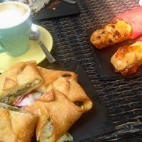 Savory and sweet breakfast at Vegamore in Milan