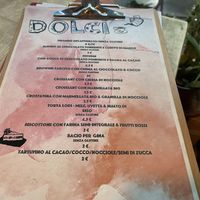 Desserts as of May 2023  at Vegamore in Milan