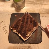 Tiramisu at Vegamore in Milan