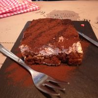 Tiramisu at Vegamore in Milan