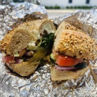Veggie Heaven  at Rockstar Bagels in Austin