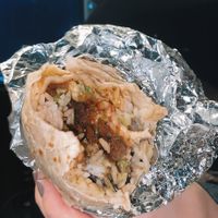 carne asada burrito   at Más Veggies Taqueria in El Segundo