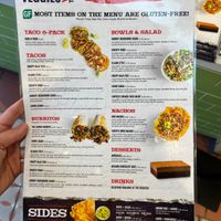 Now available to order at the counter instead of delivery only.  at Más Veggies Taqueria in Cambridge