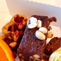 Raw desserts at Resi Lecker in Dusseldorf