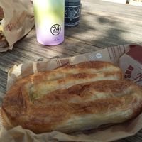 Burek mit Kartoffelfüllung (vegan) at Backhaus Licht in Balgheim