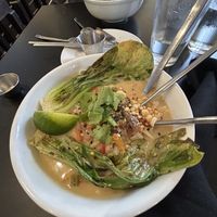 Vegan spicy ramen- delicious !  at Eatcetera in Galveston