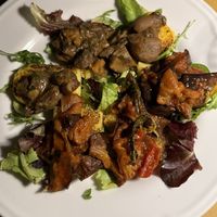 Polenta Bruschettaa  at Osteria Casa Pepe in Trieste