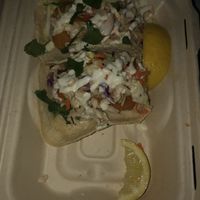 Golden Fish Tacos (comes with 3, but already ate 1) at Earth Aloha Eats - Kahului in Kahului
