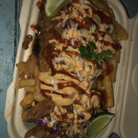 Pulled Pork Fries at Earth Aloha Eats - Kahului in Kahului