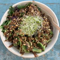 Buddha bowl; they steamed the veggies for me instead of cooking them with oil  at Earth Aloha Eats - Kahului in Kahului