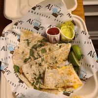 Quesadillas with chicken at Earth Aloha Eats - Kahului in Kahului